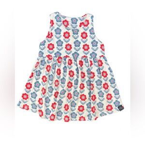 SWEET BAMBOO Sleeveless Floral Print Dress - 12-18M